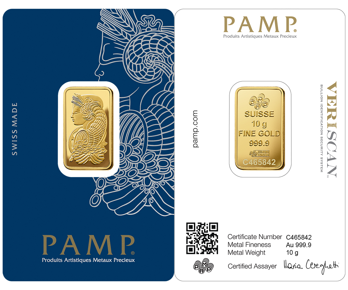 Fortuna Gold Minted Bar-10G