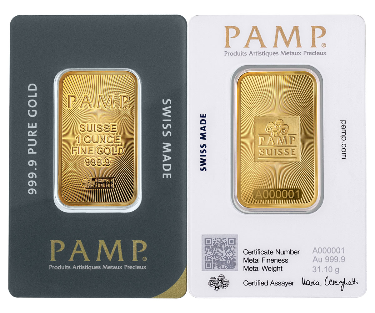 Suisse Minted Bar-1 Oz